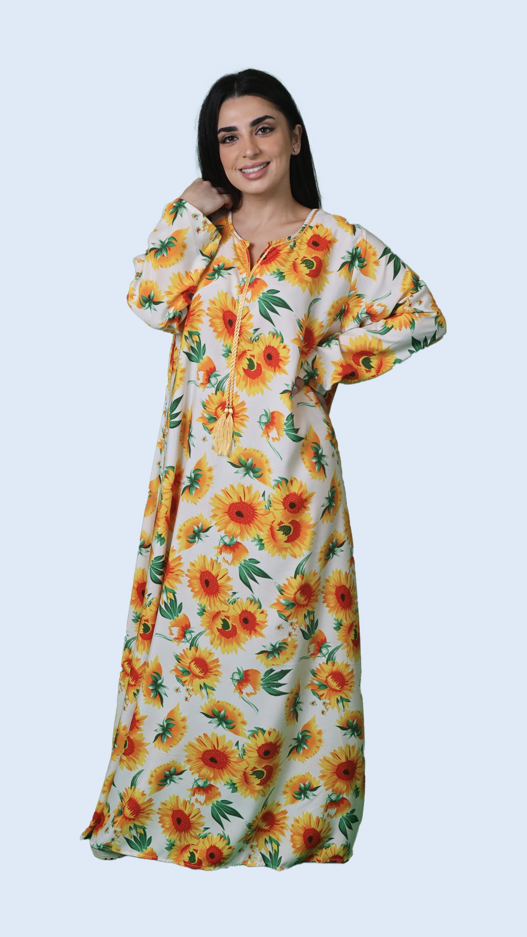 Cotton Jalabiya - Astilbe