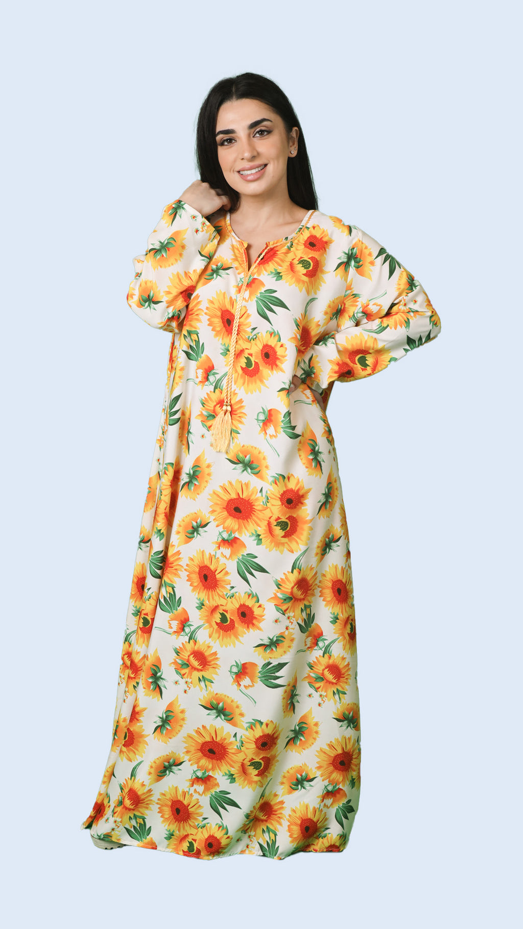 Cotton Jalabiya - Astilbe