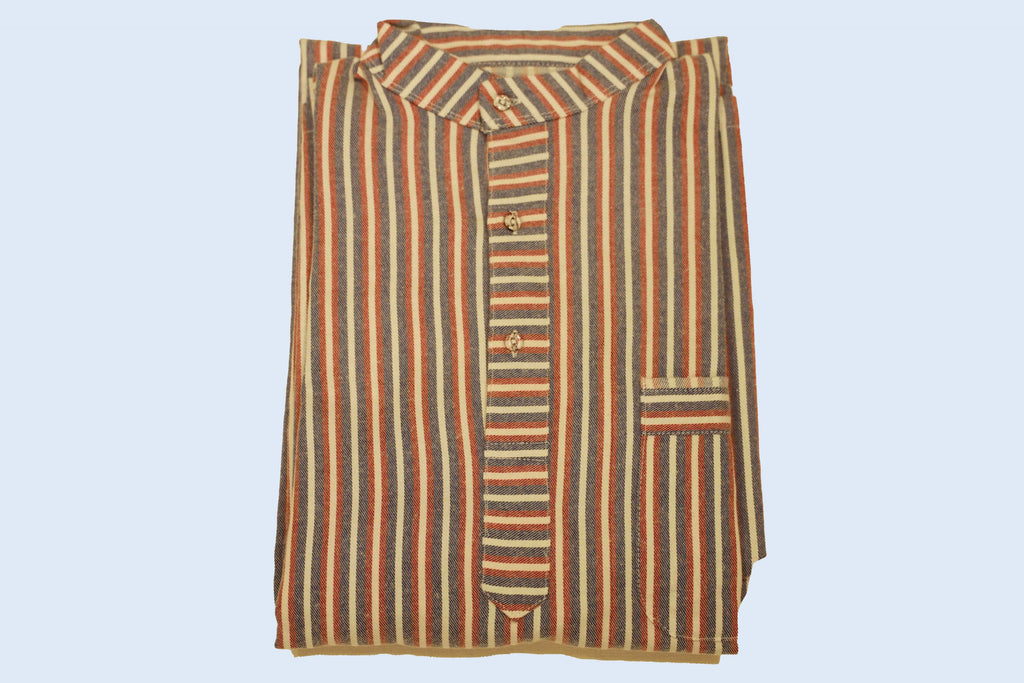 Cotton Men's Jalabiya - Fennel