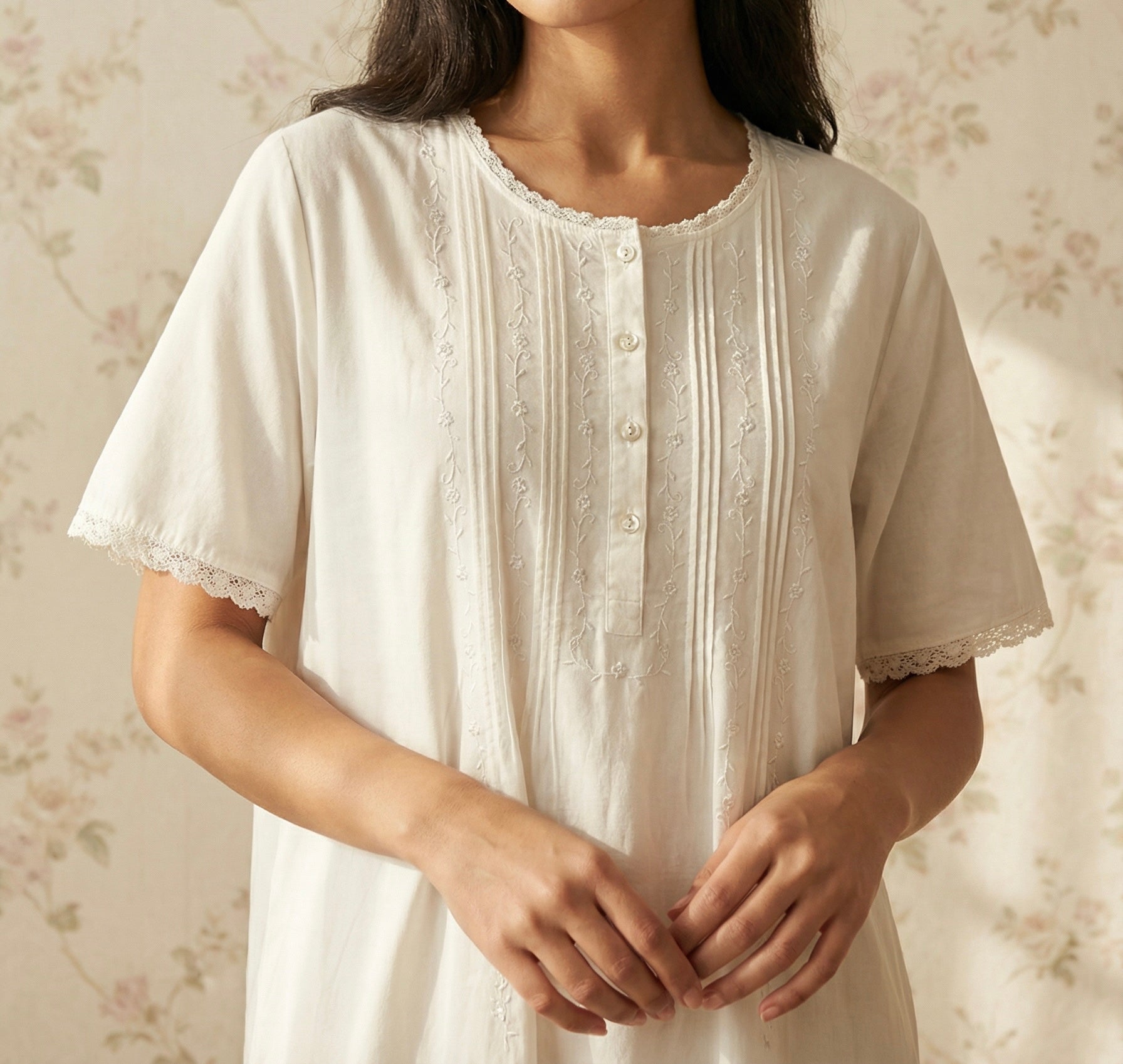 Cotton nightdress - Aurora