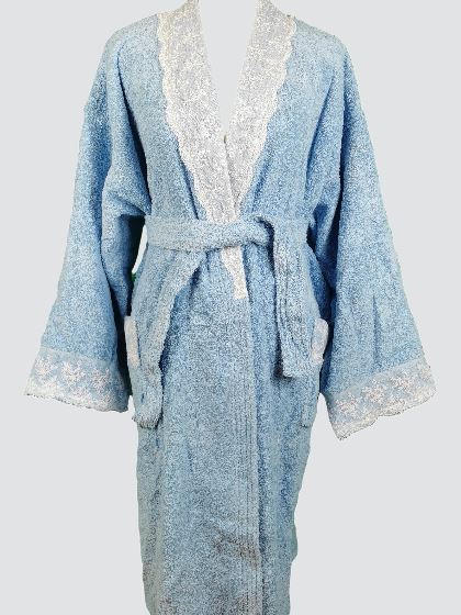 Cotton Bath Robe - Reed