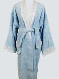 Cotton Bath Robe - Reed