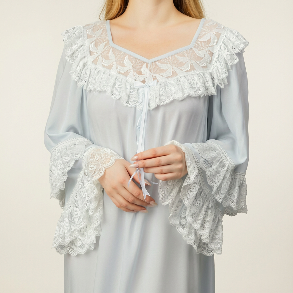 Rayon Nightwear - Nemophila