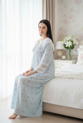 Soft Pink Cotton Nightgown - Daisy