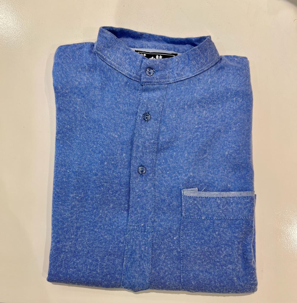 Cotton Men's Jalabiya - Nemophila