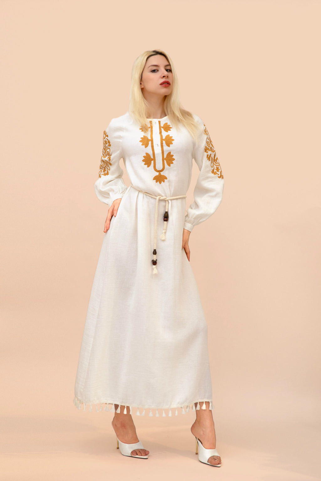 Cotton women's dress - Zenobia