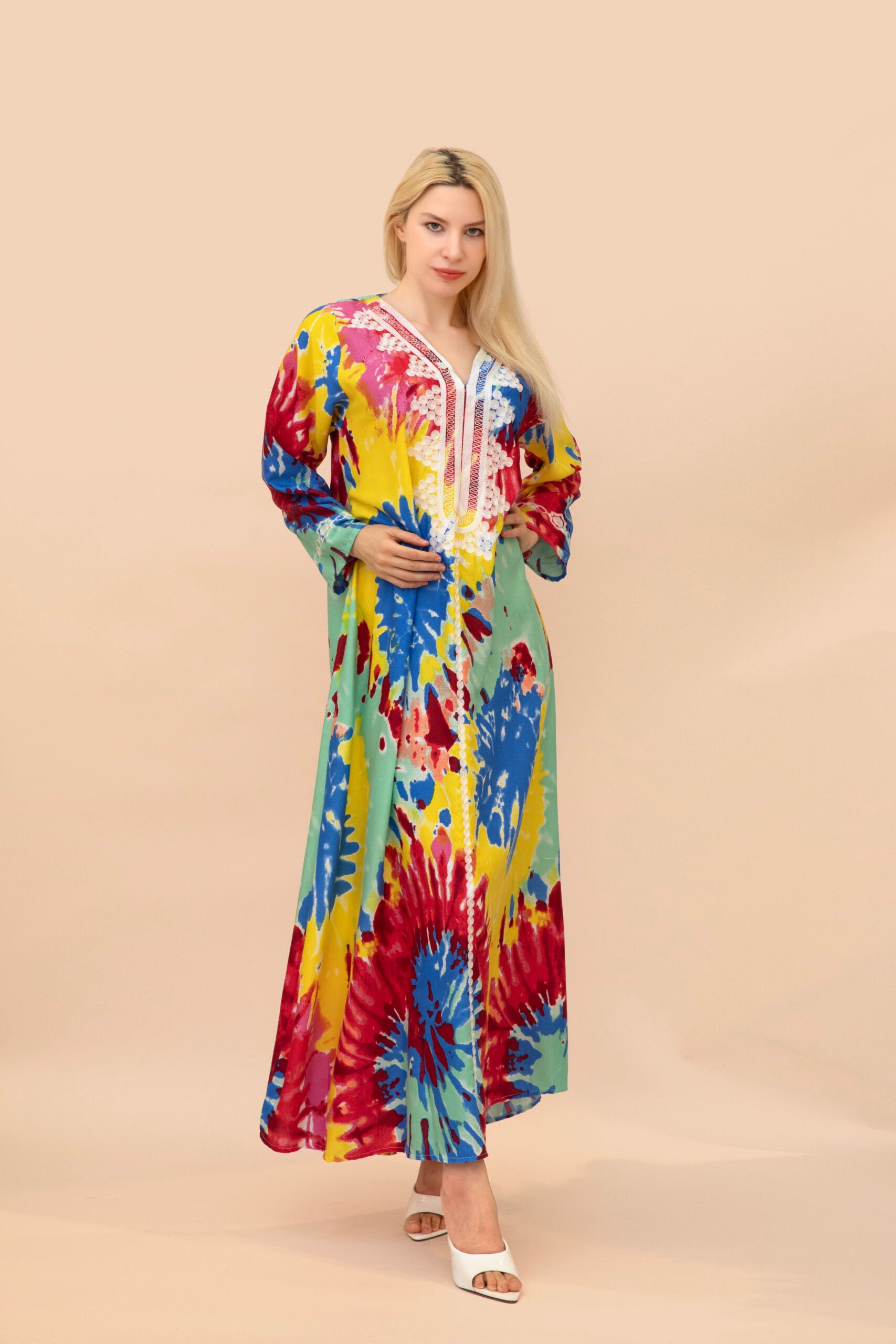 Cotton Jalabiya- Juri