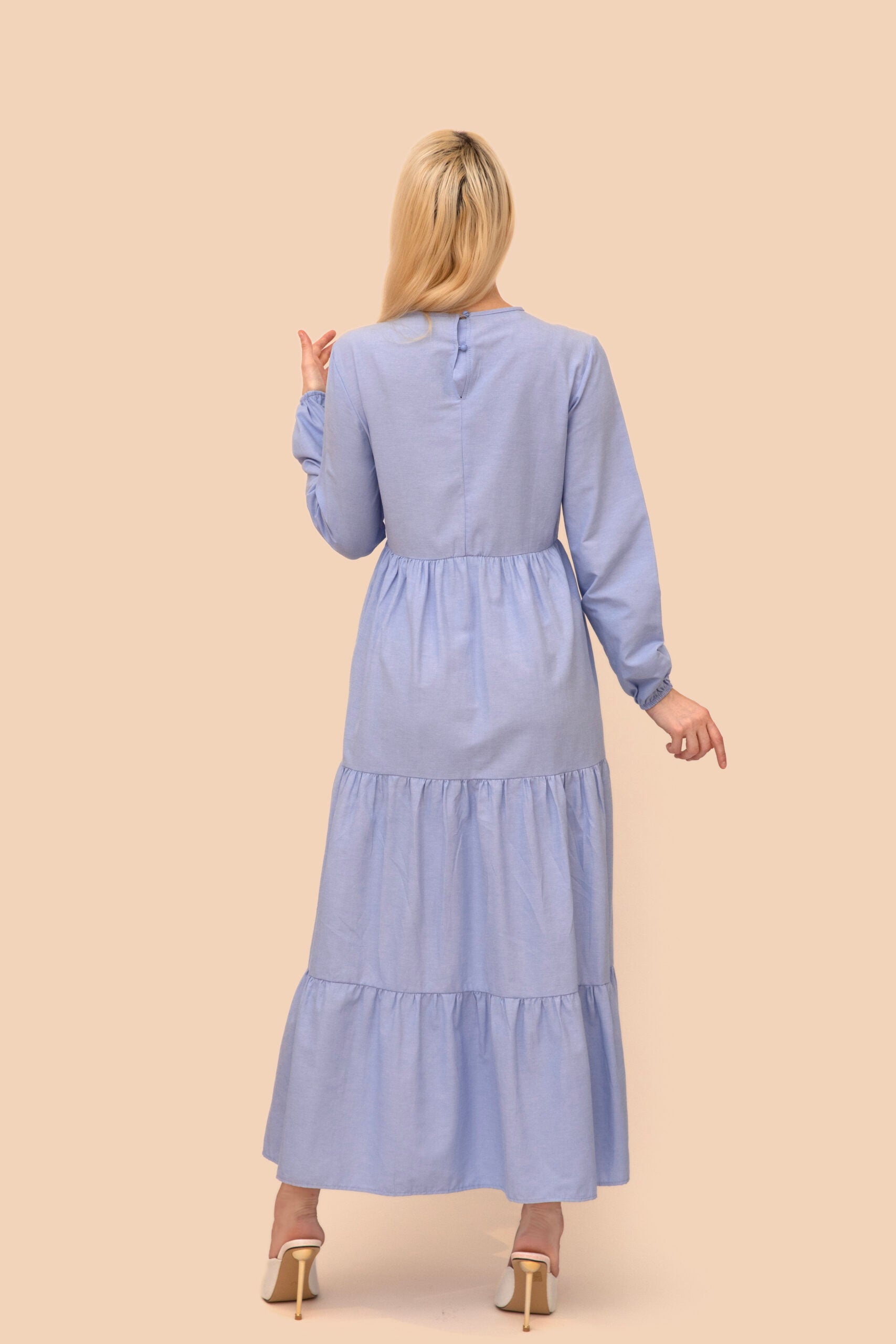 Cotton womens's dress- Nilus