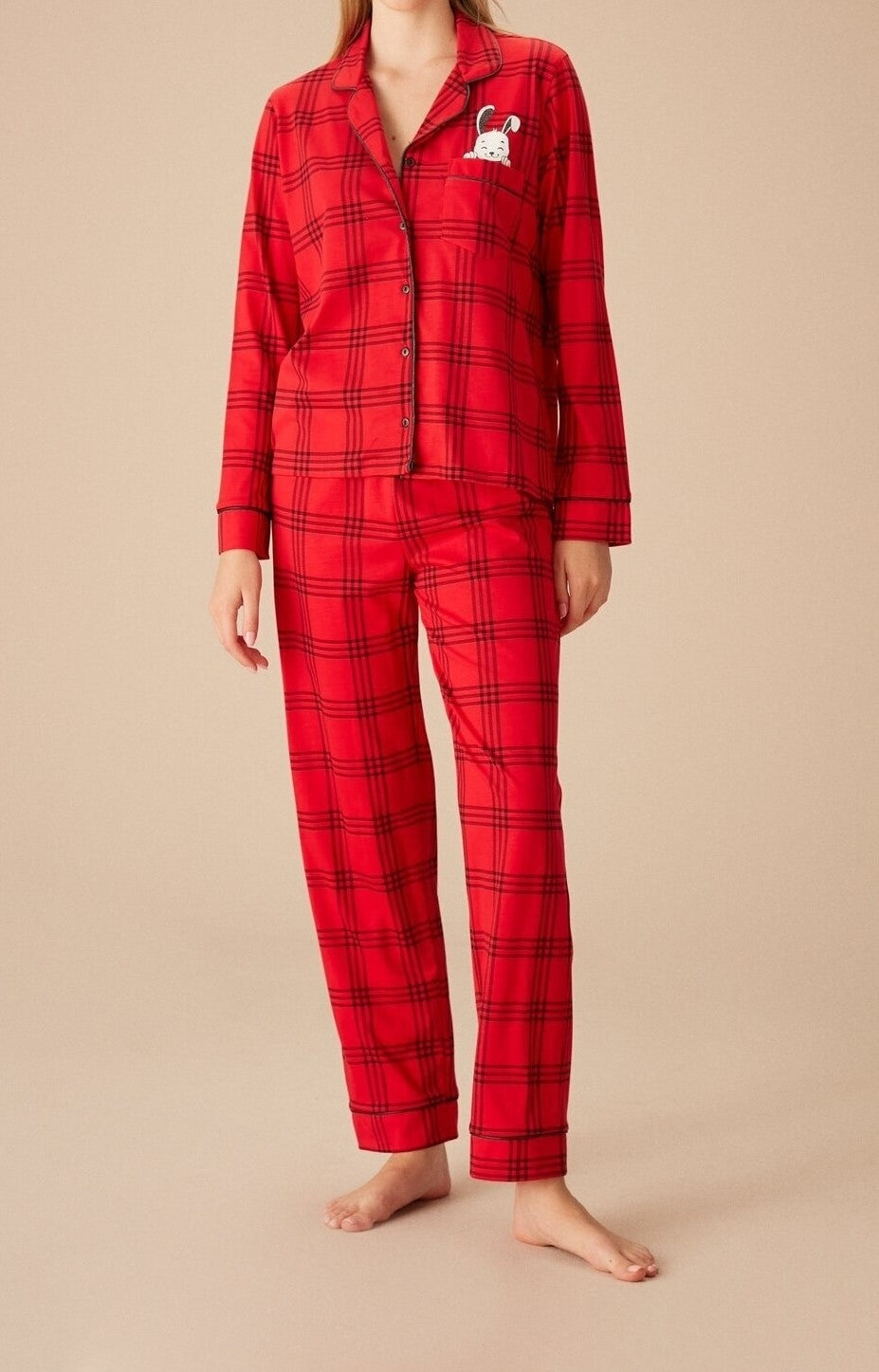 Cotton pyjama- Gardenia