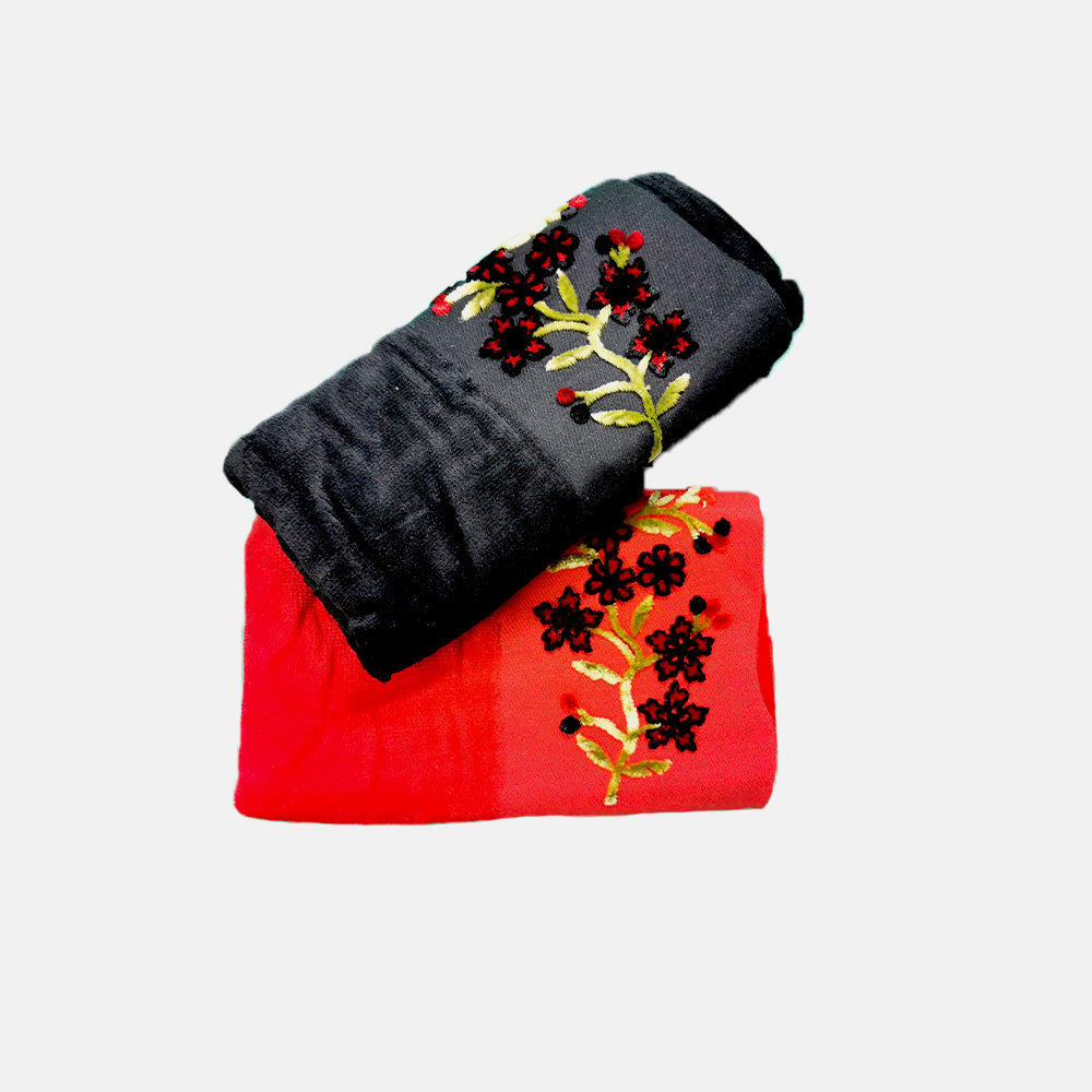 Face Towel Set- Scarlet