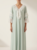 soft cotton nightdress - Sagelace
