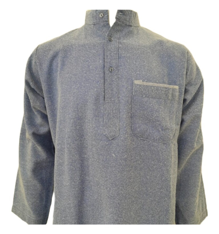 Cotton Men's Jalabiya - Nemophila