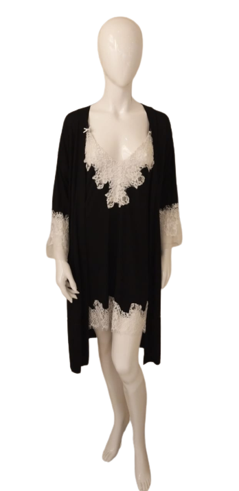 Viscose Nightwear Set - Plumeria