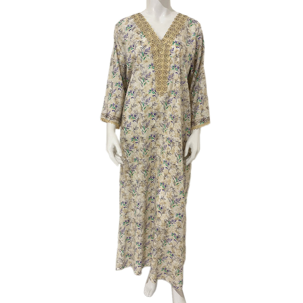 Cotton Simple Dress - Celandine