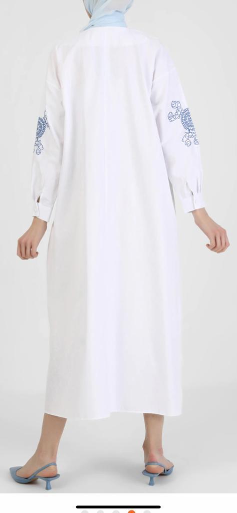 Cotton women's dress - Clematis