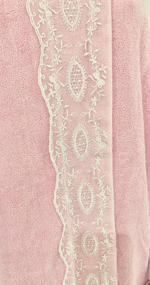 Cotton Bath Wrap and Hair Towel - Muscari