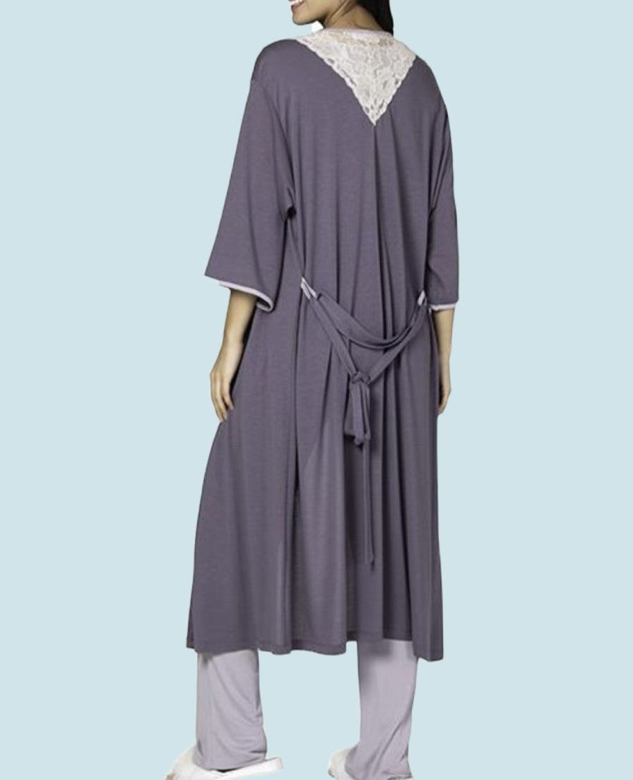 Viscose maternity pyjama - Orchid
