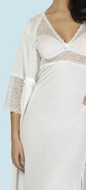 Viscose nightwear set - Gerbera