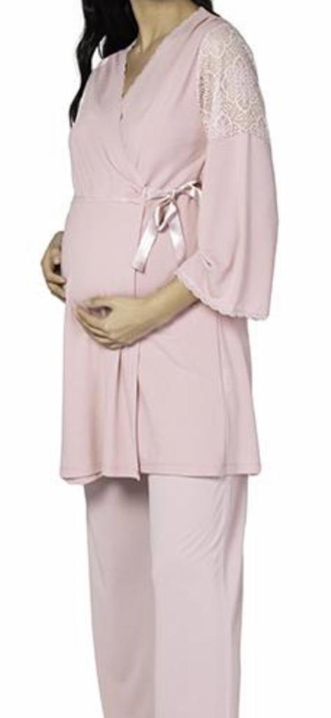 Viscose maternity pyjama- Anyelir