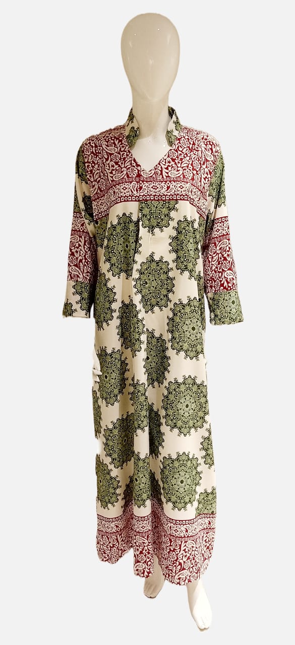 Cotton Jalabiya - Gazania