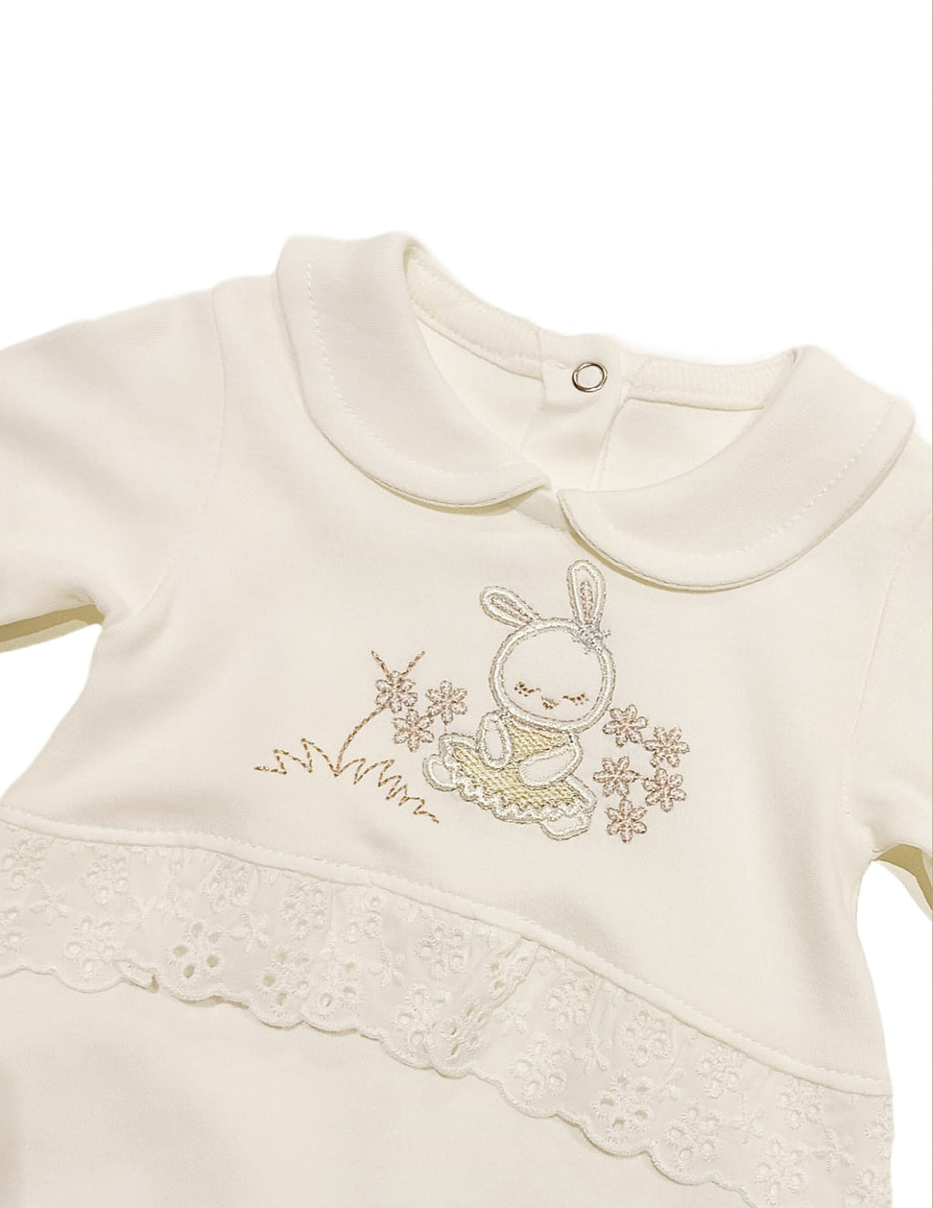 Cotton body suit - Snowflake