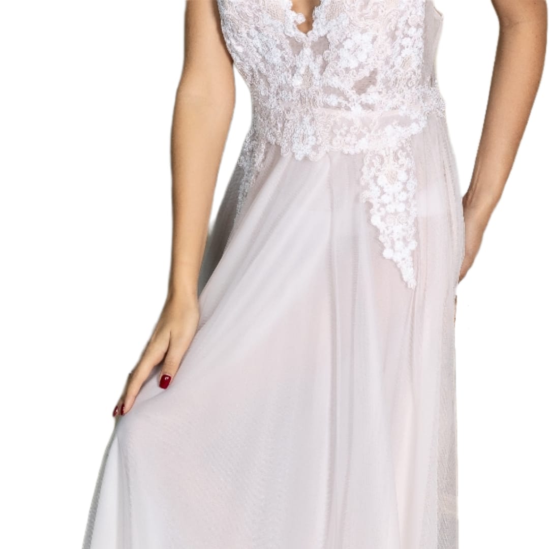 Long Mesh Nightwear - Dhalia