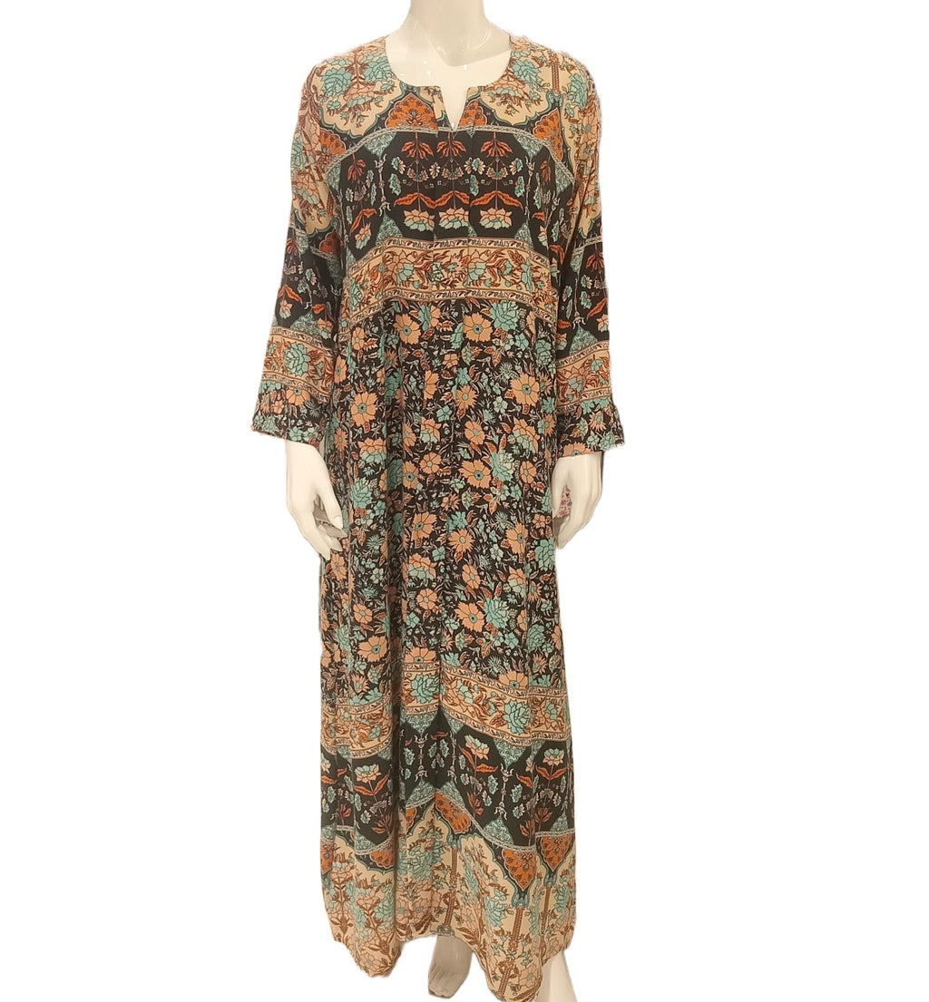 Cotton Jalabiya - Juniper