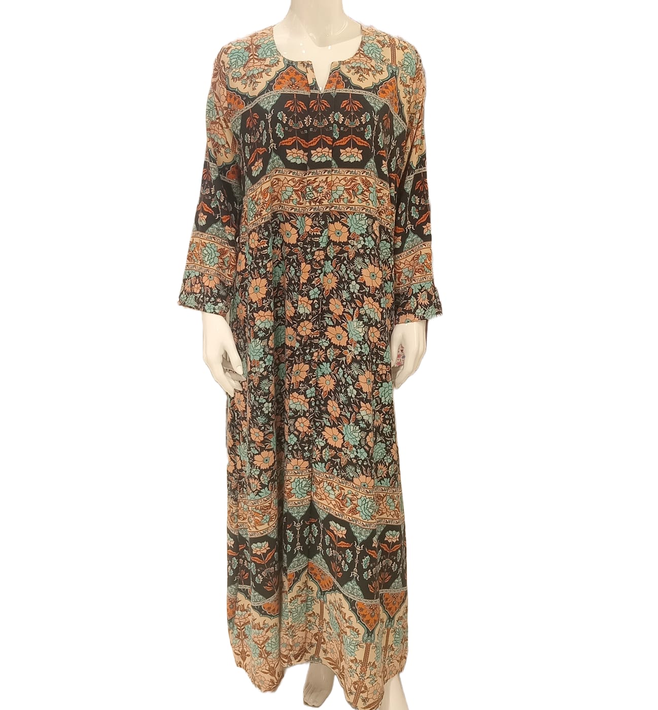 Cotton Jalabiya - Juniper