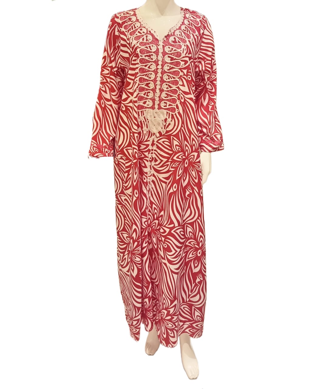 Cotton Jalabiya - Coneflower