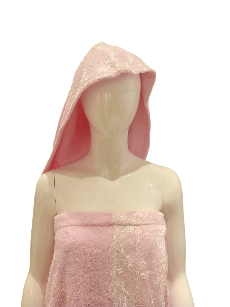 Cotton Bath Wrap and Hair Towel - Indigo